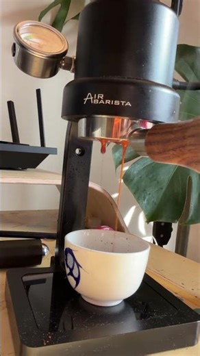 AirBarista on a pump