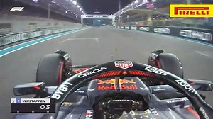 ONBOARD: Max Verstappen’s 2023 Pirelli Pole Position Award lap at the Abu Dhabi Grand Prix