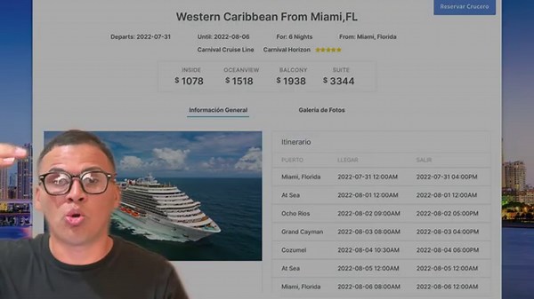 COMO RESERVAR EN INCRUISES ? SIN DUDA LA MEJOR PLATAFORMA