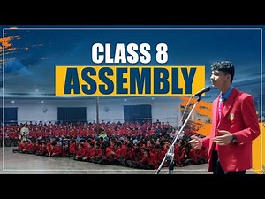 Class 8 Assembly Program | Students Perform Activities on Social Media Impact
