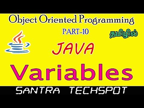 #10 | Java Beginners Tutorial | Variables | Declaration | Initialization in Tamil