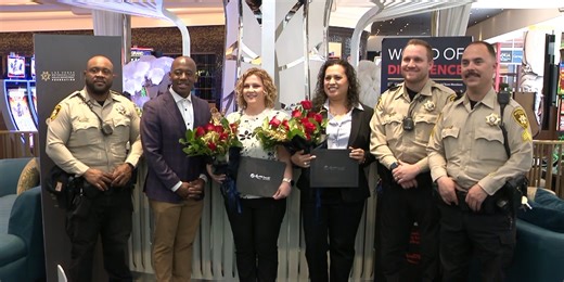 Las Vegas 911 dispatchers awarded for professionalism during high-speed chase across valley