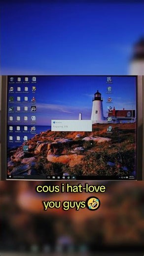 bro i finally escaped the old Windows versions... getting closer to Windows 11 😃😃 #windows #viral