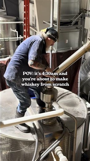 Making whiskey from scratch!🥃