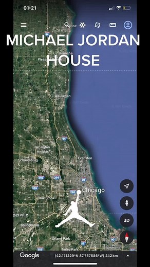 Exploring Michael Jordan's Luxurious Estate on Google Maps