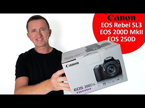 Canon SL3 hands on review and test (250D /EOS 200D II )