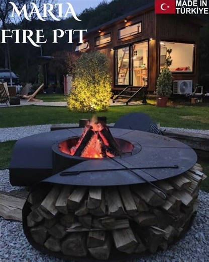 Fumolio Fire Pits with BBQ and Grill - Made in Turkey | Customization, Custom Production Available