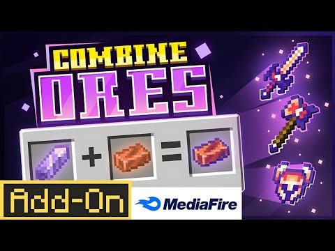 ||Minecraft Combine Ores Addon||Mediafire