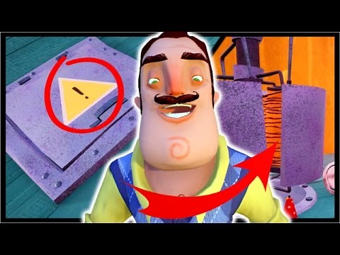 SECRET ROOF HATCH, BREAKING THE ELECTROMAGNET + GREEN KEY!! | Hello Neighbor Alpha 4
