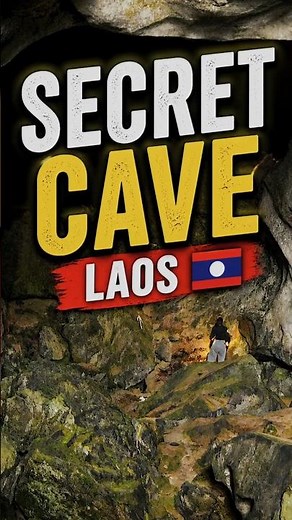 Hidden Cave in Laos | Tham Poukham POV Walk