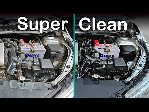 How to Clean Engine of Toyota Yaris. Dirty Engine Restoration & Detailing Tips To Increase Car Value