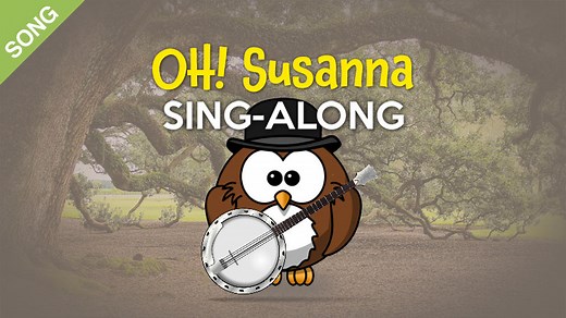 Oh! Susanna | Karaoke, Sing-Along, Free Score PDF