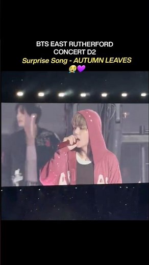 BTS AUTUMN LEAVES Performance In 2026 BTS East Rutherford d2