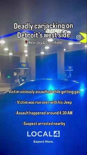 Deadly carjacking on Detroit's west side