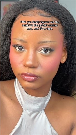 The Taping Method for Smokey makeup is the best