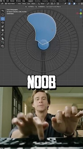 Noob vs Pro: PERFECT circular copies in Blender with the new Array Modifier