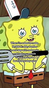 we feel you SpongeBob… we feel you | Nickelodeon