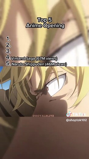 Best Anime Openings of All Time 👑