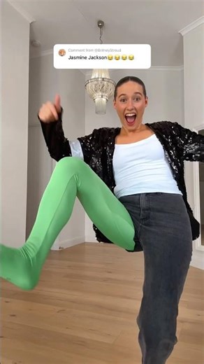 BTS REVEAL! 🎬 Jasmin is defying gravity… 😱 #shorts #michaeljackson
