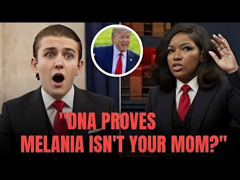 Barron Trump Faces Off with Jasmine Crockett in a Brilliant Battle of Strategy