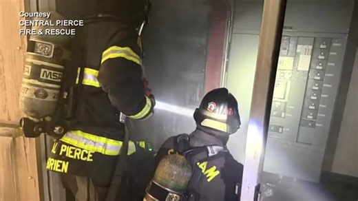 Puyallup school fire sparks environmental testing, building closure extended