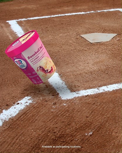 14K views · 149 reactions | BREAKING NEWS: Baseball Nut® is back! Just in time to prep for baseball season. Grab a quart and bring it all the way home. | Baskin-Robbins | Facebook