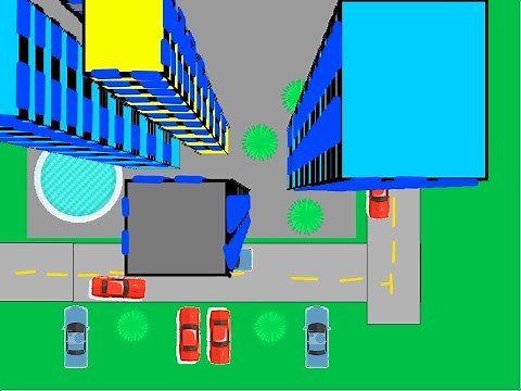 3D City with 3D Movements|How to make a 3D Scratch Projects| Scratch 3D Ideas| Siddharth Kollon