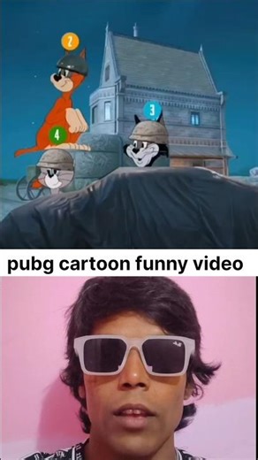 pubg cartoon funny video 🤣 #short #ytshorts #gaming #news