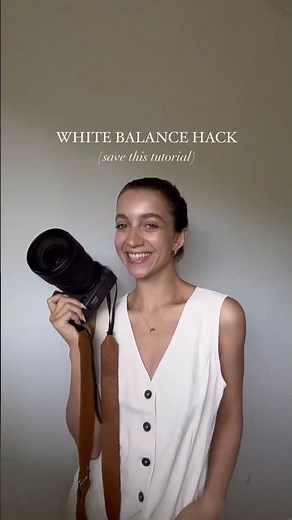 the fastest way to set your white balance perfectly every time! your preferred white balance setting