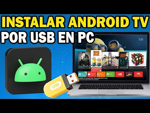 How to Install Android TV on a USB Drive 💻 Turn your PC into a Smart TV (2025 Guide)
