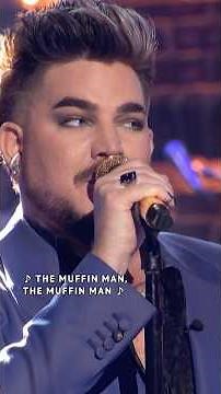 #AdamLambert performs “The Muffin Man” as #Cher in Wheel of Musical Impressions! #ThatsMyJam
