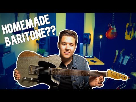 My Baritone Telecaster... How I Made A Short-Scale Baritone Guitar (Ariel Posen Style)