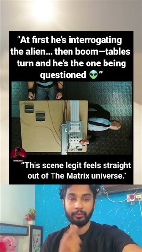 When the Alien Takes Over the Interrogation 👽🔥