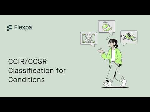 Medical Coding 101, Automated: CCIR/CCSR Classification for Conditions