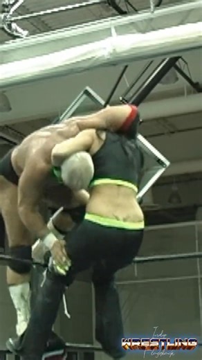 Traci Brooks: Superplex on Chris Candido (2005) 💥🧱 #Shorts #womenswrestling