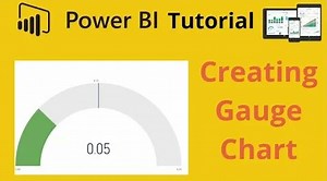 Power BI Gauge Chart