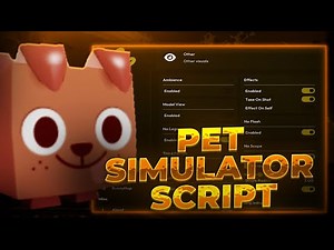 [NEW SCRIPT] Best Roblox Pet Simulator Script Menu | TradeScam & Dupe & AutoFarm [GUI]