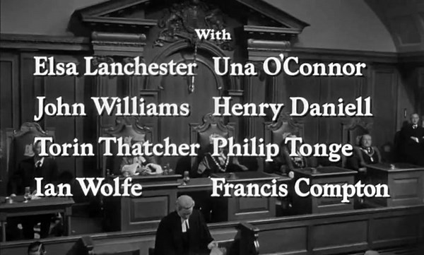 1957 - Witness For The Prosecution - Testigo de cargo - Billy Wilder