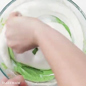 22K views · 312 reactions | Rumour has it this is Shrek's favourite cake. Make our Pandan Chiffon Cake  https://bit.ly/2SEtViD | Tastemade UK | Facebook