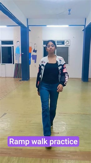 ramp walk practice l glorious world modelling l fashion