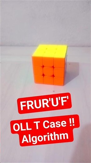 OLL T Case Algorithm | Rubik's Cube Tutorials & Speedcubing Tips