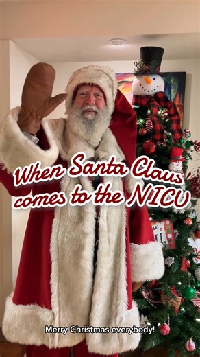 Santa Claus made a special stop at Henry Ford Hospital’s Neonatal Intensive Care Unit (HFHS video) | Mid-Michigan NOW