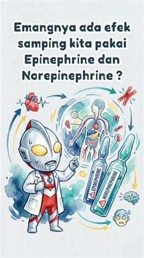 dr. Robby Ngahu SpAn-TI on Instagram: "Ketik "INASIA" di kolom komentar INSTAGRAM untuk mendapatkan link pendaftaran Workshop dan Simposium INASIA Lombok 2026. Selamat ini kita sering banget kan pakai obat norepinephrine dan epinephrine untuk pasien kita? Tapi apa kita tahu efek samping penggunaan obat vasoaktfif tersebut? Yuk simak penjelasannya di sini. #epinephrine #shock #kedokteran #inasia #icu"