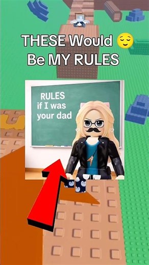 My Rules as Your Dad 😭🥀 #shorts #roblox #robloxrant #rbIx #relatable