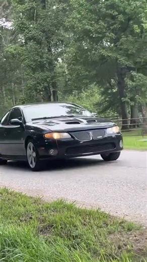 Gto burnout launch (headers x pipe small mufflers)
