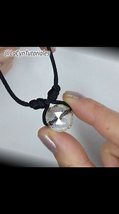 Colgante de cristal con cola de ratón | La Cyn