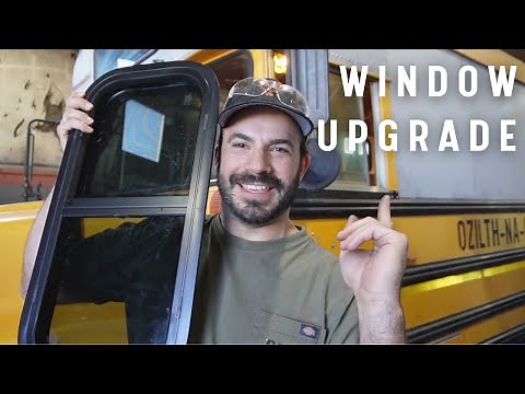 GAMECHANGER: Installing RV Windows on Your Skoolie