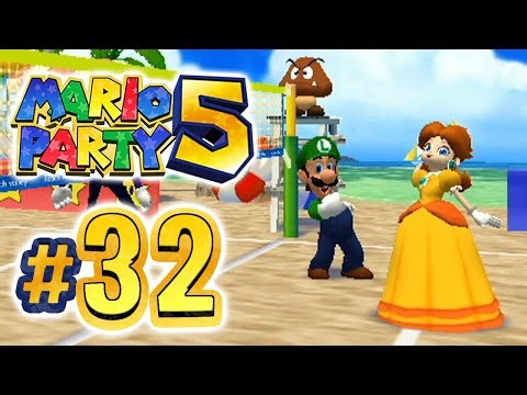 Bonus Games! Ice Hockey & Beach Volleyball - Mario Party 5 #32
