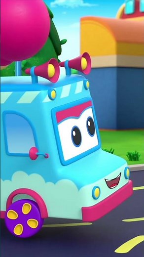 Lagu Roda Di Atas Truk Es Krim #shorts #fun #wheelsonthe #Icecreamtruck