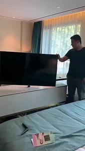 360 Degree Rotating Tv Stand Hidden Base Manual Rotating Swivel Tv Stand